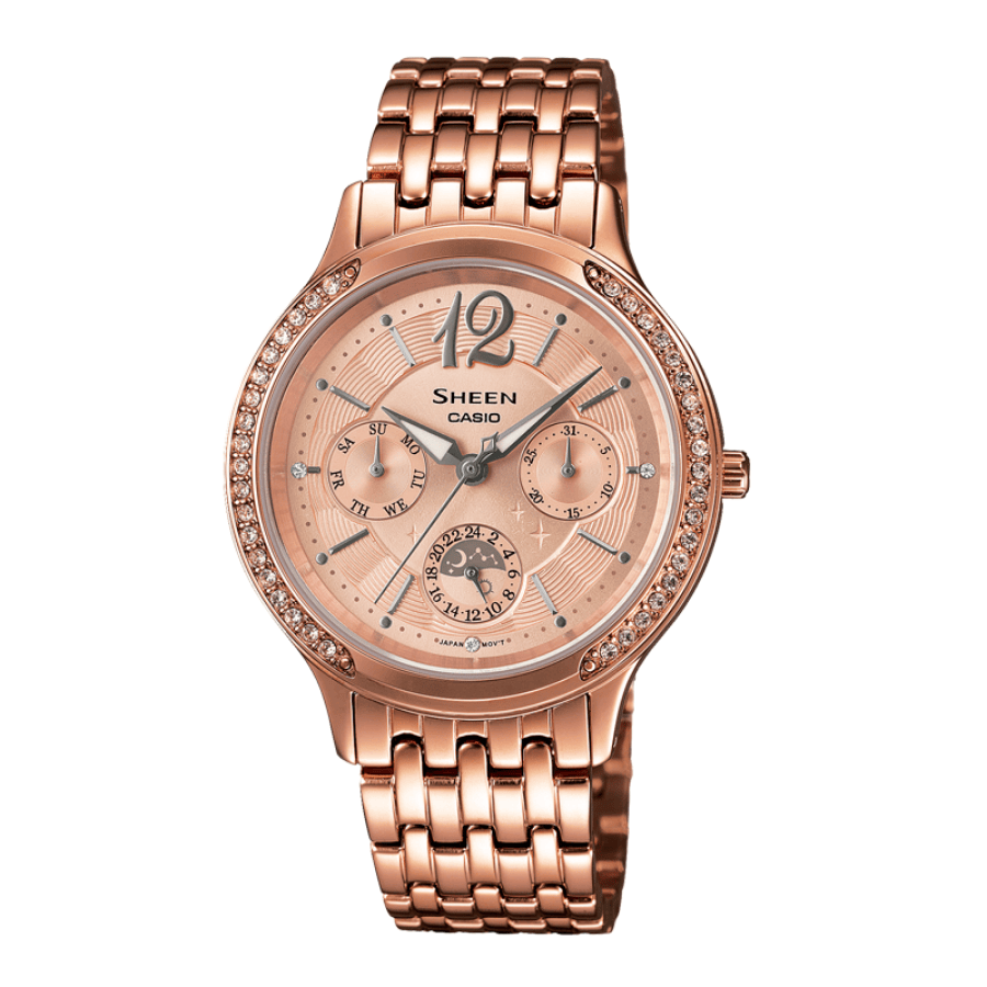  Đồng hồ Casio Nữ SHE-3030PG-9AUDR 