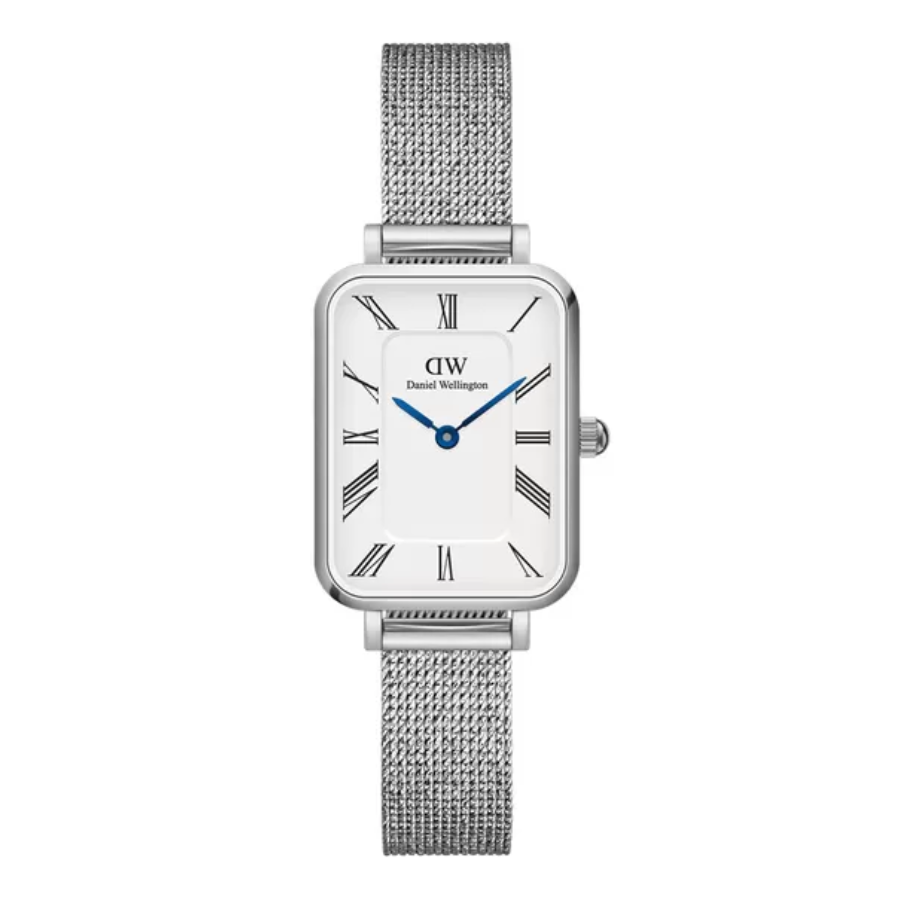  ĐỒNG HỒ NỮ DANIEL WELLINGTON QUADRO ROMAN NUMERALS STERLING DW00100690 NỮ 