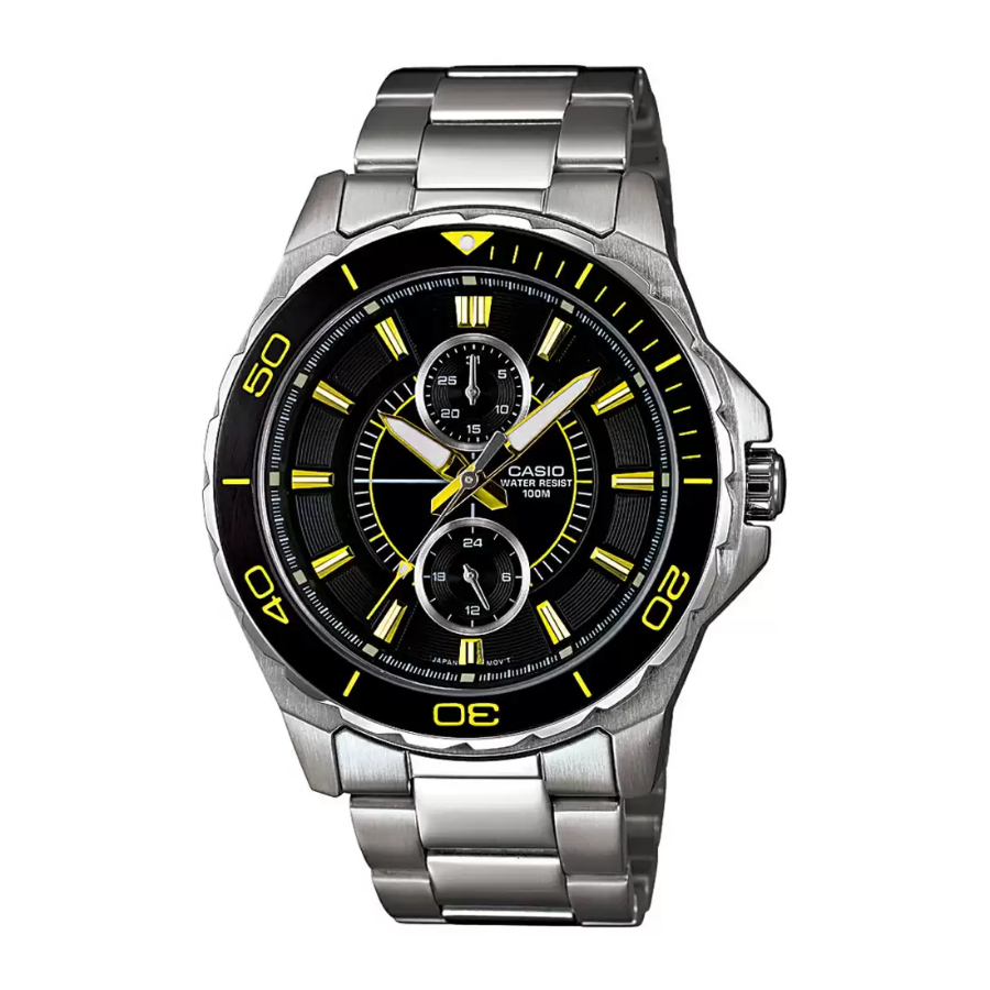  Đồng hồ Casio Nam MTD-1077D-1A2VDF 