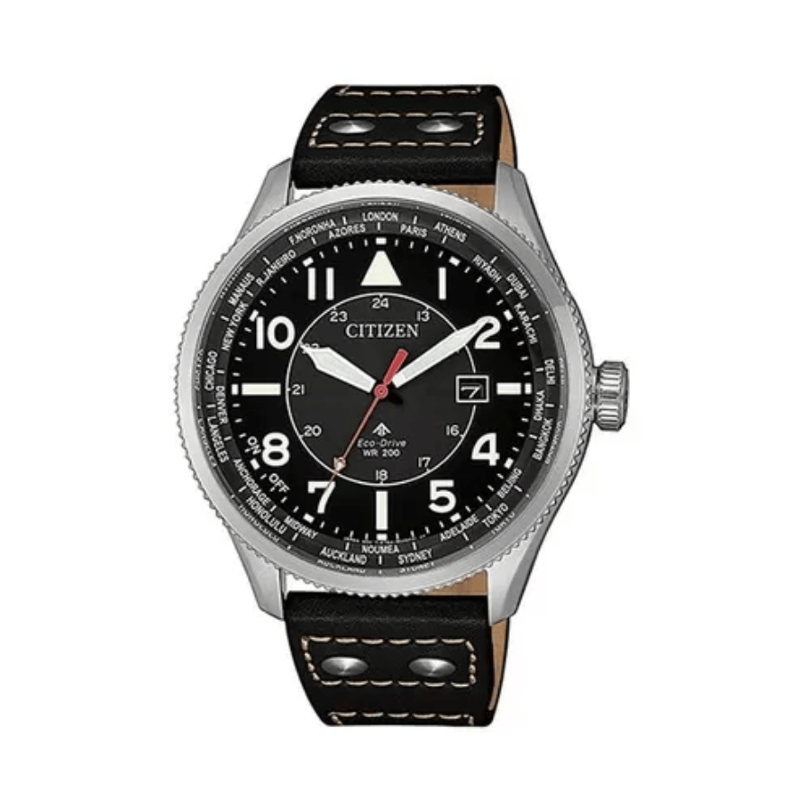  Đồng Hồ Citizen Eco-Drive BX1010-02E 44mm Nam 
