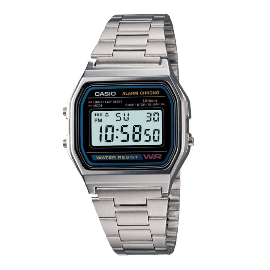  Đồng hồ Casio Nữ A158WA-1DF 