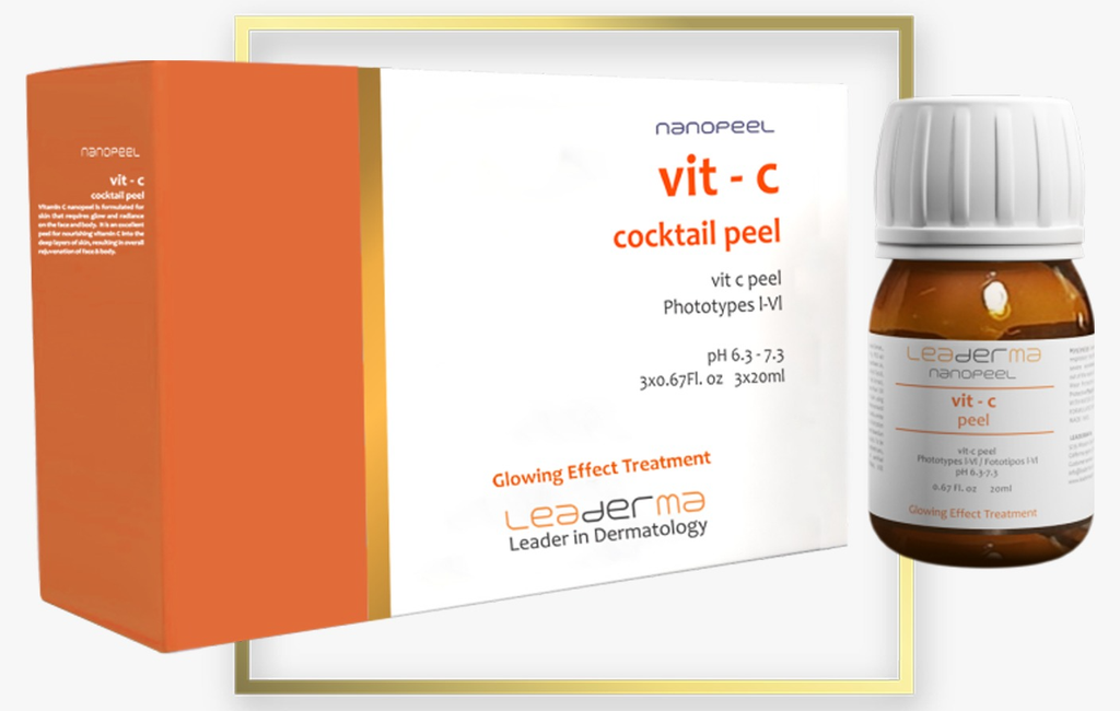  Vitamin C cocktail peel  - Trị liệu căng bóng da 