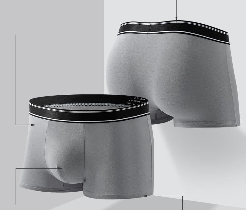  Combo 2 quần lót nam boxer, sịp đùi cotton CB611 