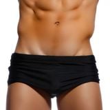  Quần bơi nam boxer brief màu trơn đơn giản, đồ bơi nam UXH604 