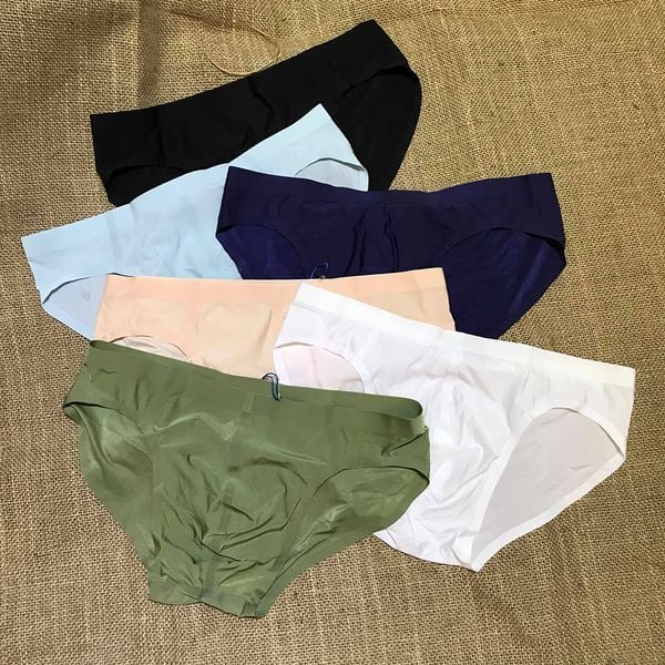  Quần lót nam thun lạnh không đường may mềm mỏng W606 