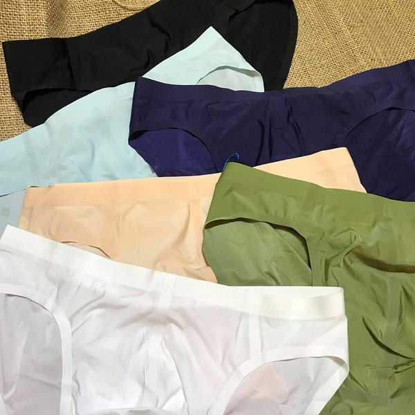  Quần lót nam thun lạnh không đường may mềm mỏng W606 