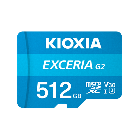 Thẻ nhớ MicroSD KIOXIA Exceria G2, U3, V30 100MB/s