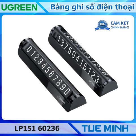 Bảng số điện thoại ô tô UGREEN LP151
