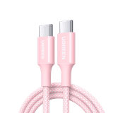 Cable C to C 1m UGREEN L501 hỗ trợ sạc nhanh PD 60W