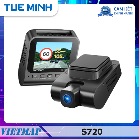 Camera hành trình Vietmap S720 Cảnh báo giao thông