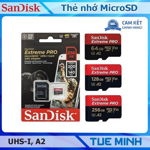 Thẻ nhớ Micro SD SanDisk Extreme Pro