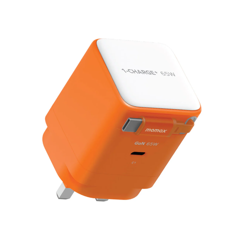 Bộ sạc nhanh tích hợp cáp Type C Momax UM76 GaN 65W