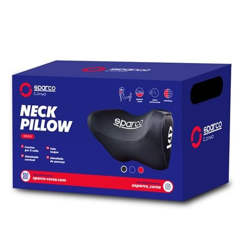 Gối tựa đầu cho xe ô tô Sparco NECK PILLOW SPN100