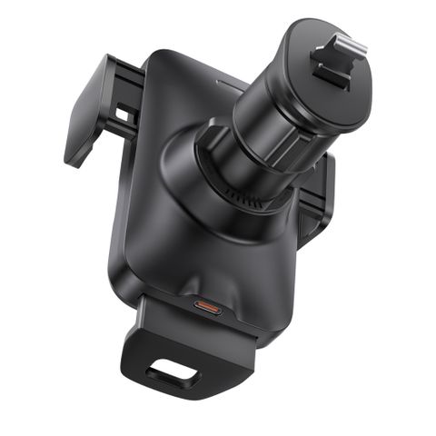 Giá đỡ điện thoại kiêm sạc không dây Baseus Wisdom Auto Alignment Car Mount Wireless Charger