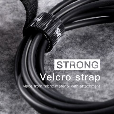 Dây dán dùng cố định cáp Baseus Rainbow Circle Velcro Straps