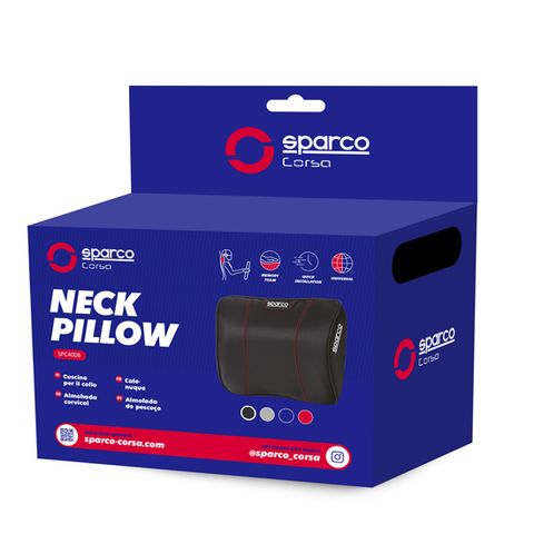 Gối tựa đầu ô tô Sparco NECK PILLOW SPC4008BK