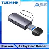 Đầu đọc thẻ nhớ Baseus Airjoy USB A to SD/TF Card Reader