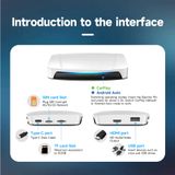 Android Box ô tô Carlinkit Tbox UHD - Android 13, SM6225