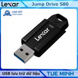 USB lưu trữ dữ liệu Lexar Jump Drive S80 - Hàng phân phối chính hãng