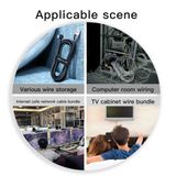 Dây dán dùng cố định cáp Baseus Rainbow Circle Velcro Straps