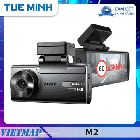 Camera hành trình Vietmap M2 - Cảnh báo giao thông và giám sát từ xa