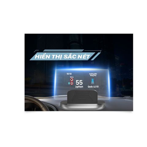 VIETMAP HUD H1N - Màn hình hiển thị thông minh trên ô tô (bản không có TPMS)