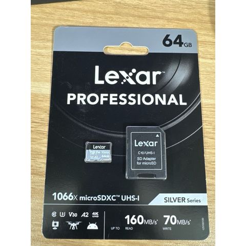 Thẻ nhớ Micro SD Lexar Professional 1066x - UHS-I,160MB/s U3