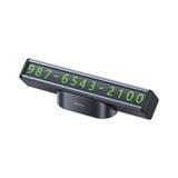 Bảng ghi số điện thoại Baseus Square Bar Temporary Parking Number Plate