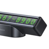 Bảng ghi số điện thoại Baseus Square Bar Temporary Parking Number Plate