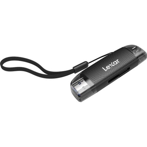 Đầu đọc thẻ nhớ Lexar LRW310X Dual Slot Card Reader SD và MicroSD