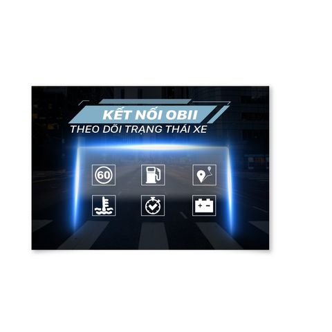 VIETMAP HUD H1N - Màn hình hiển thị thông minh trên ô tô (bản không có TPMS)