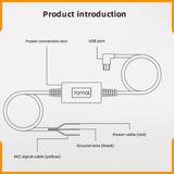 Bộ Hardwire Kit nguồn 70mai UP02 đấu điện cầu chì cho Camera hành trình 70mai A800s và M300, D07