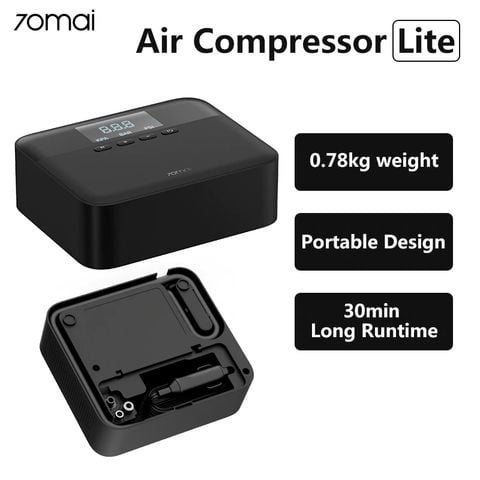 Bơm lốp Mini dùng cho ô tô xe hơi 70mai Air Compressor