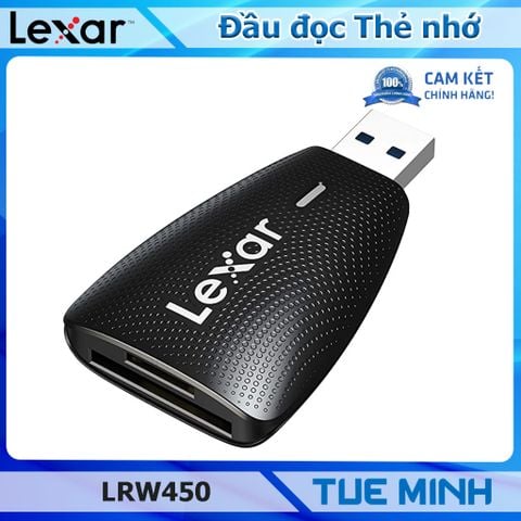 Đầu đọc thẻ nhớ Lexar Multi-Card 2-in-1 USB 3.1 Reader LRW450