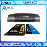 Đầu đọc thẻ nhớ Lexar LRW310X Dual Slot Card Reader SD và MicroSD