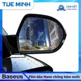 Film dán Nano chống bám nước mưa Baseus Rainproof Film 0.15mm dùng cho kính hậu xe ô tô (bộ 2 cái)