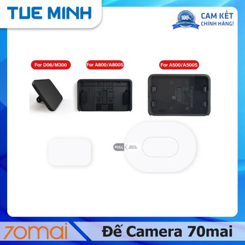 Đế cài Camera hành trình 70mai Dash Cam A500s và A800s, 1S, M300, M500
