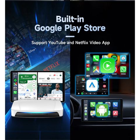 Android Box ô tô Carlinkit Tbox UHD - Android 13, SM6225