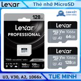Thẻ nhớ Micro SD Lexar Professional 1066x - UHS-I,160MB/s U3