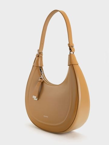 TDV Hobo Dập Nổi Line Embossed - Đen