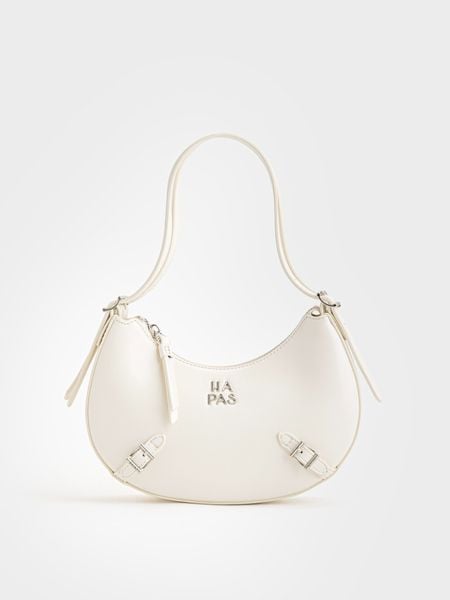 Túi Đeo Vai Hobo Đai Chéo Cozy - Trắng