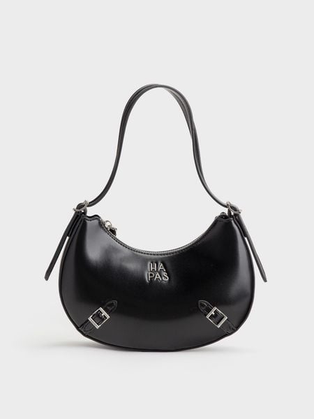 Túi Đeo Vai Hobo Đai Chéo Cozy - Đen