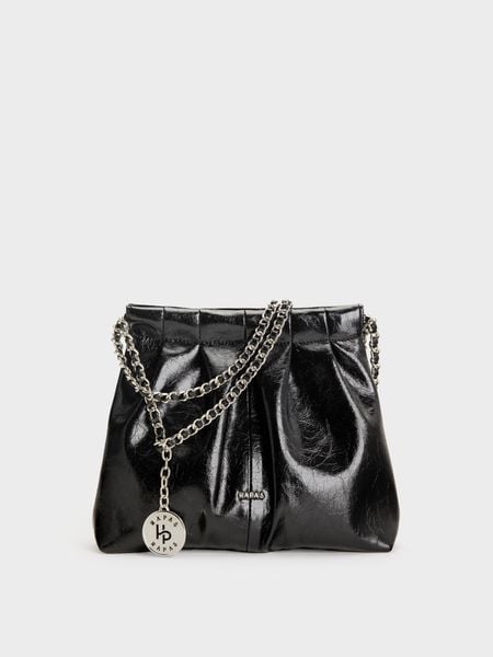 TDV Quai Đôi Tag Tròn - Đen