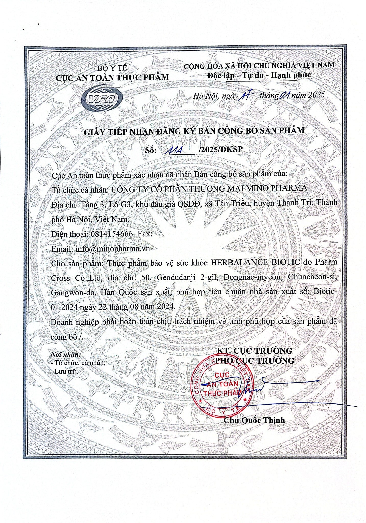 HerBalance Biotic - Lợi Khuẩn Đặc Biệt Cho Phụ Nữ