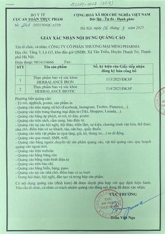  HerBalance Biotic - Lợi Khuẩn Đặc Biệt Cho Phụ Nữ 