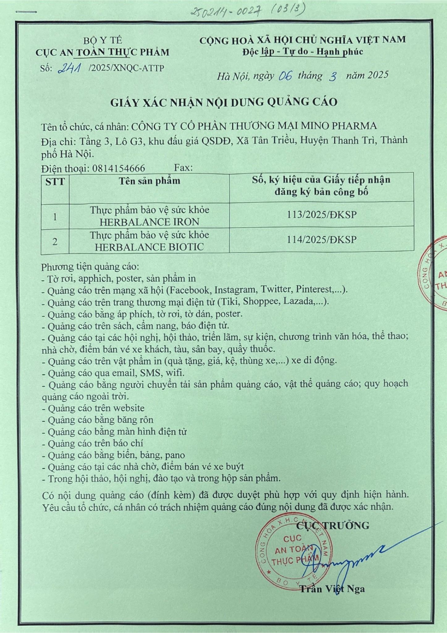  HerBalance Biotic - Lợi Khuẩn Đặc Biệt Cho Phụ Nữ 