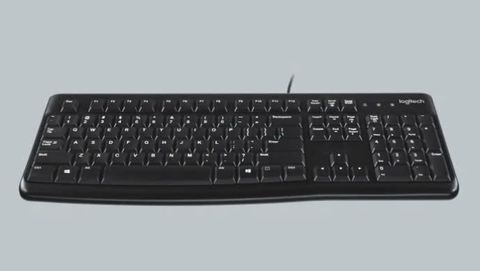 Bàn phím Logitech K120 – Có dây | Kết nối USB