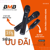 COMBO KARAOKE GIA ĐÌNH - LOA BMB CSH 200 + AMPLY BMB DAH 100