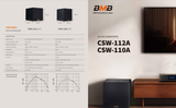 Loa Subwoofer Nhật BMB CSW 112A ( Bass 30)