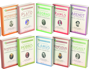  Bộ sách Những Nhà Tư Tưởng Lớn Trong 60 Phút - Phần 2 - Bộ 10 cuốn - Adorno, Arendt, Camus, Rawls, Foucault, Wittgenstein, Hobbes, Konfuzius, Plato, Schopenhauer 